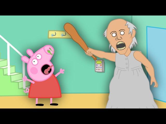 Granny vs Peppa #2 - A Peppa Pig Horror Story (Funny Horror Story)