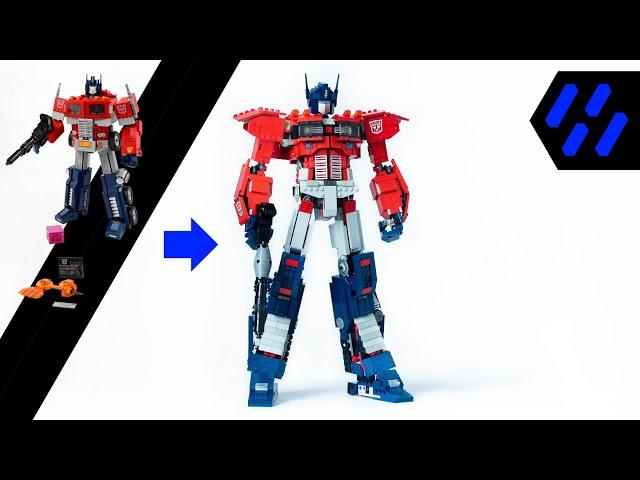 Why trade fun for cool (& size)?  | IDW Don Figueroa Optimus Prime | Lego 10302 Alternate Build