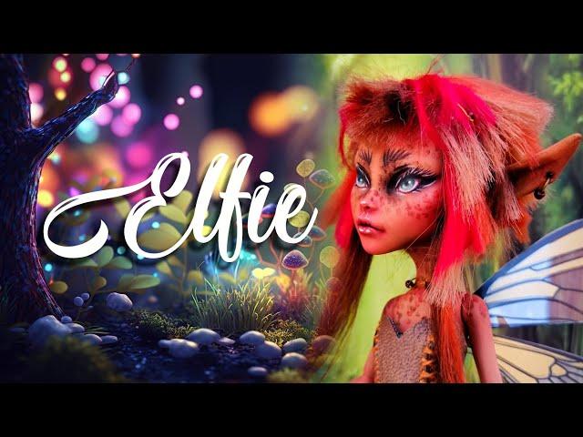 Elfie, Hada del Bosque | Custom Doll | Repaint doll | OOAK Doll