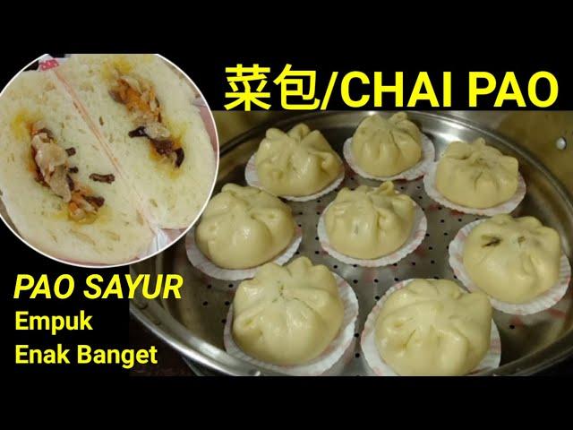 PAO SAYUR | CHAI PAO | Tidak Penyot | Empuk | Enak | Mudah dibuat | Dapur Evarisa