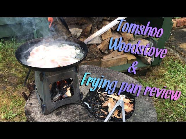 Tomshoo wood stove & Frying pan Review Tomshoo & frying pan Review