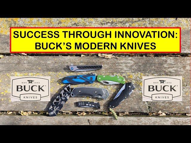 CREATIVITY AND INNOVATION:  MODERN DESIGNS KEEPING BUCK KNIVES SUCCESSFUL