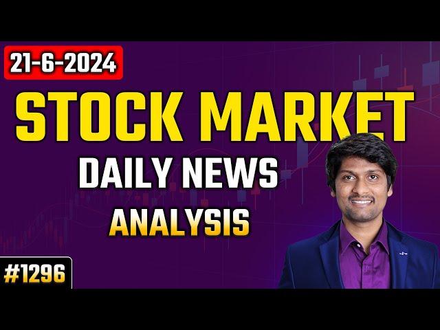 #1296 Stock market daily news analysis