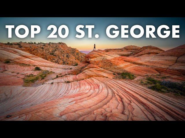 TOP 20 PLACES TO VISIT IN ST. GEORGE, UTAH