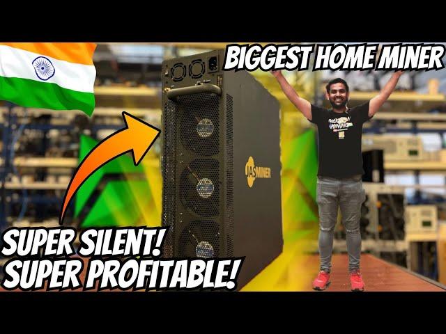 MOST Profitable HOME MINER!  Jasminer X16Q | Crypto Mining India #Crypto #bitcoinmining #jasminer