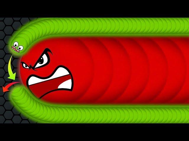 Wormate.io Best Trolling Pro Never Mess With Tiny Snake Epic Wormateio Funny/Best Moments! 2K