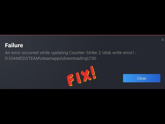 How to fix disk write error in steam. (100% working)