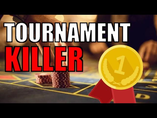 This NEW Strategy DOMINATED A Roulette Tournament | The "Reversed Triple Exit" System