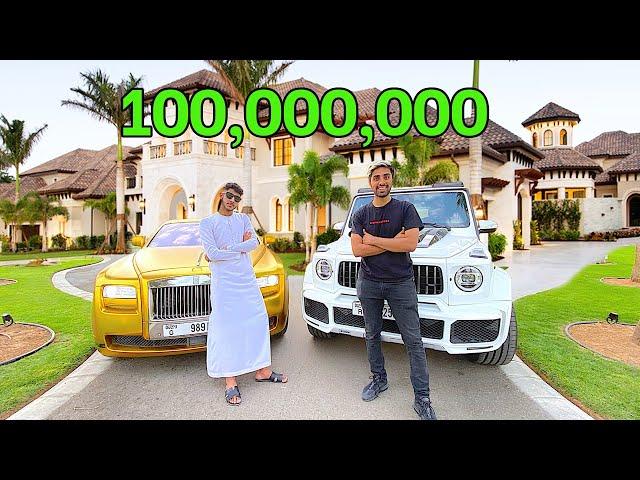 Meet Dubai's RICHEST Kid , $100 Million Mansion Tour (18 years old)