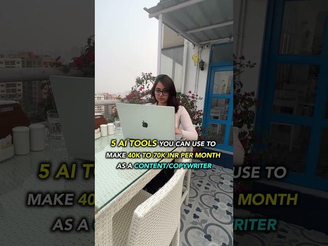 5 AI Tools to make 1000$ per month as Content & Copywriter (Read Description)