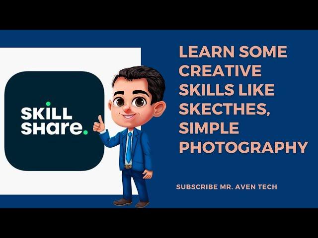 What is skillshare app explain in telugu