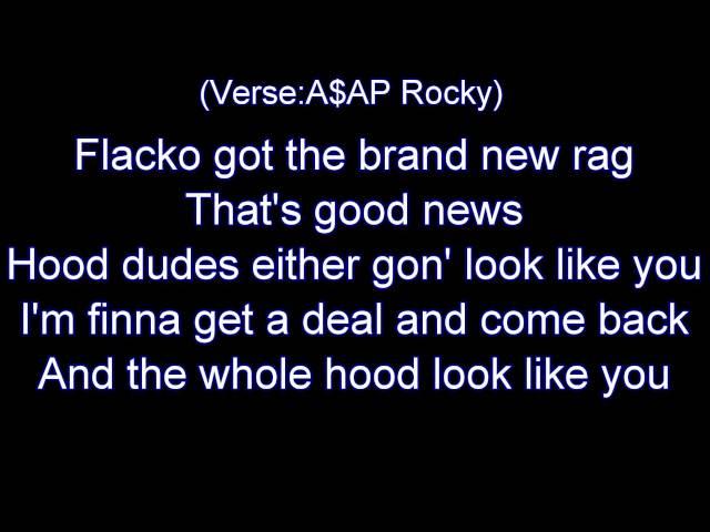 A$AP Rocky - Everyday ft. Miguel, Rod Stewart, Mark Ronson (Lyrics)