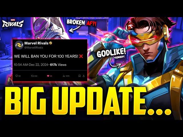 Marvel Rivals Keep Getting BIG NEWS... (Cyclops, 100 Years Ban, New Skins  & Surrender Update)