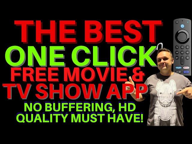 THE BEST One Click App for FREE Movies & TV Shows on ANY Firestick