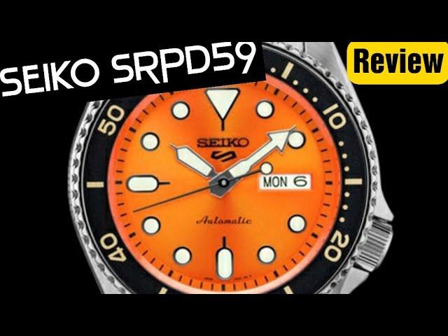 Orange Crush -Seiko 5 SRPD059 Full Review