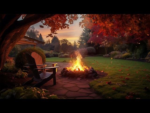 The art corner | Cozy Campfire Night | Relaxing Crackling Fire | Nature Sounds for SleepDescription