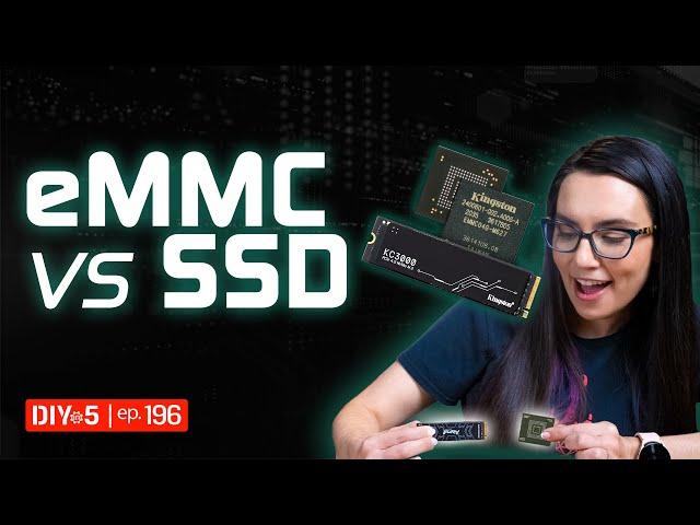 eMMC ó SSD, ¿Cuál debo elegir? - DIY in 5 #196