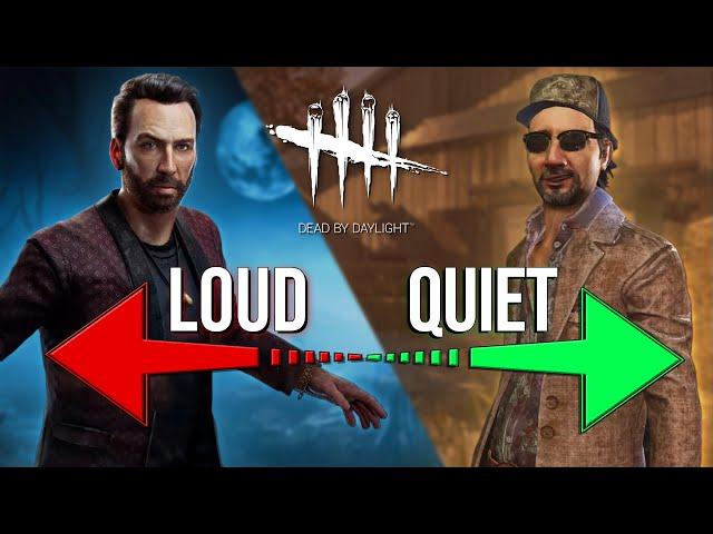 Nicolas Cage - Quiet or Loud? Survivor Volume Comparison | Dead by Daylight