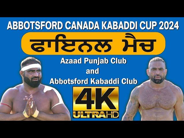 Live Kabaddi - Final Match 31 August 2024 || Abbotsford