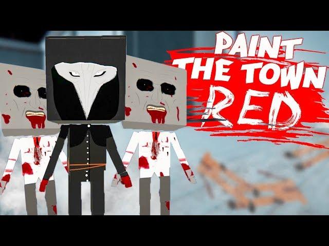 SCP БОЛЬШЕ НЕ ОСТАНОВИТЬ! САМОЕ БОЛЬШОЕ НАШЕСТВИЕ SCP В ИСТОРИИ! БЕЗУМИЕ В PAINT THE TOWN RED