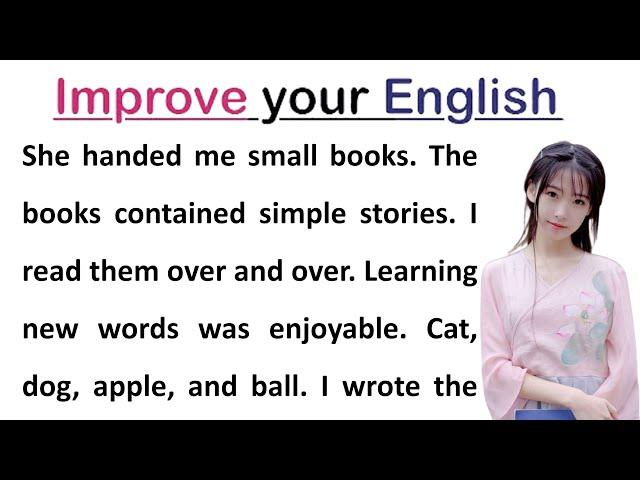 How I Learn English | Learn English Through Story | Level 1 | English Story | Grade reader