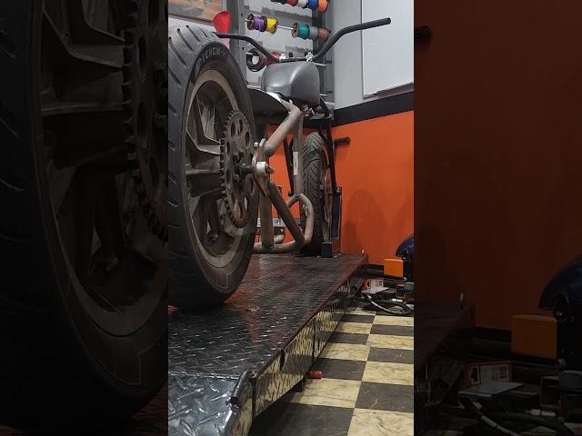 All the Sinners were gather in White...#custom #harleydavidson #motorcycle #garage #build #bobber
