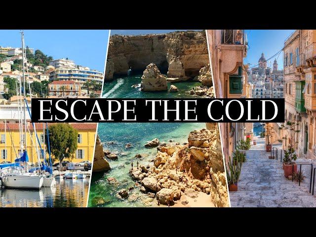 ESCAPE THE COLD - 15 Warm Places to Visit in Europe This Winter | Travel Guide 2023 4K