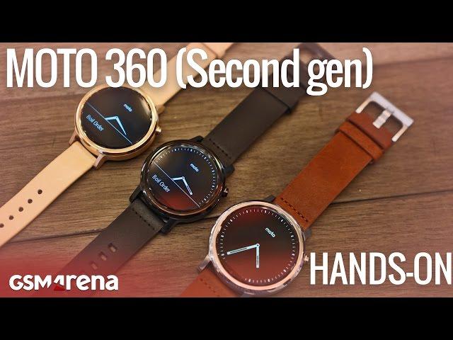 Motorola Moto 360 (2nd gen) hands-on