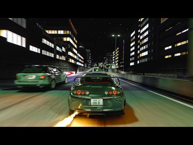 1362HP BIG TURBO Toyota Supra MK4 Full Send! - Assetto Corsa Gameplay | Moza R9 Gameplay