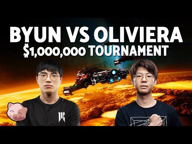 BYUN vs OLIVEIRA: Nail-biting TvT Series | $1,000,000 Esports World Cup - StarCraft 2