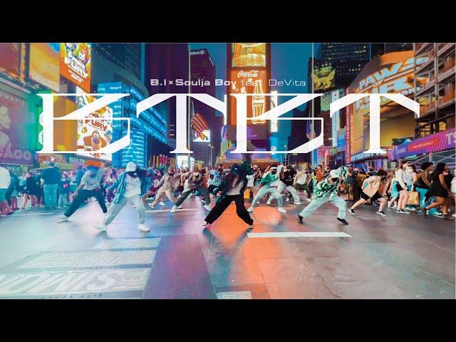 [KPOP IN PUBLIC NYC | TIMES SQUARE] B.I 비아이 X Soulja Boy - BTBT(Feat. DeVita) Dance Cover by OFFBRND