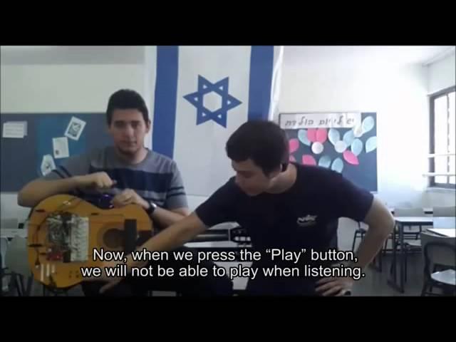 ORT Israel Schools Students Build a Guitar that sounds like a Piano