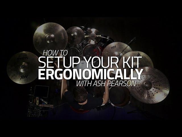 How To Set Up Your Kit Ergonomically - Drum Lesson