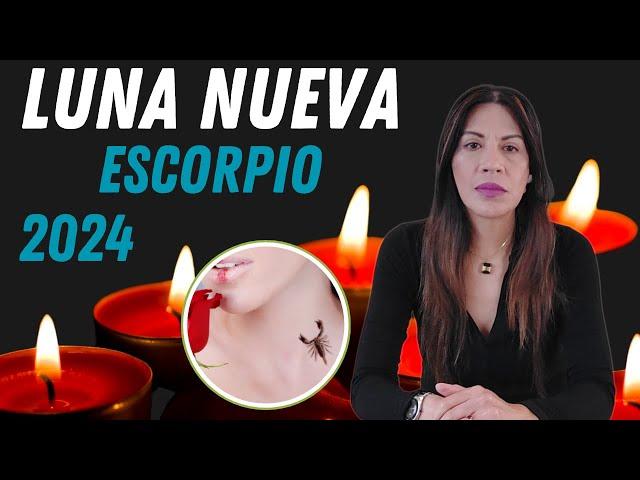 LUNA NUEVA EN ESCORPIO, NOVIEMBRE 2024