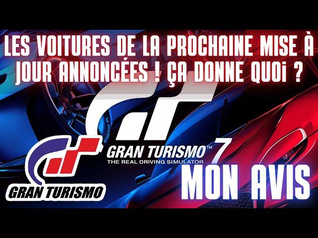 Gran Turismo 7: Kazuori annonce les voitures de la prochaine mise à jour, ça donne quoi?