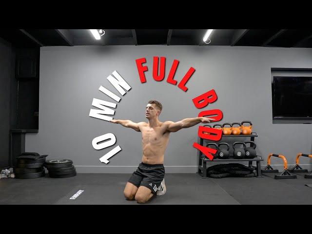 10 MIN FULL BODY WORKOUT / No equipment | Max Whitlock OBE