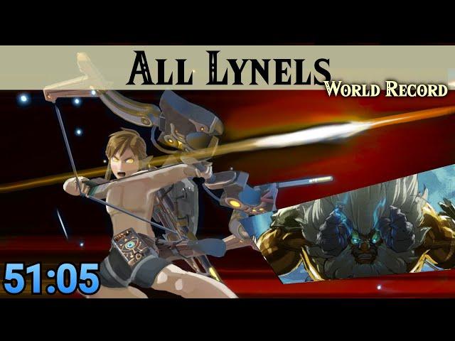 All Lynels Master Mode (no ancient arrows) 51:05 [Former WR]