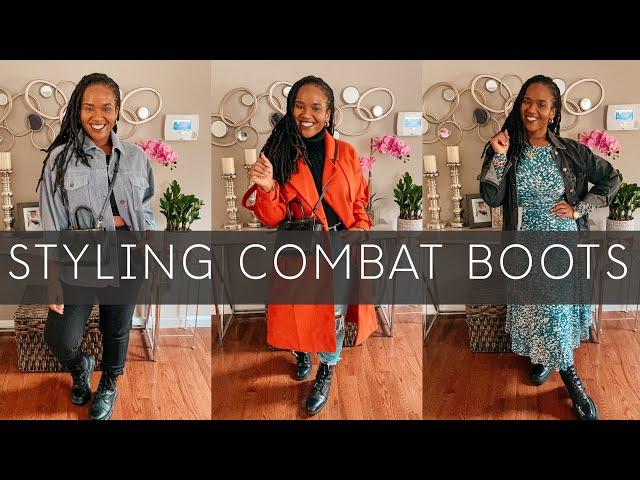 Styling Combat Boots 2020 | Combat Boot Lookbook | The Curved Life