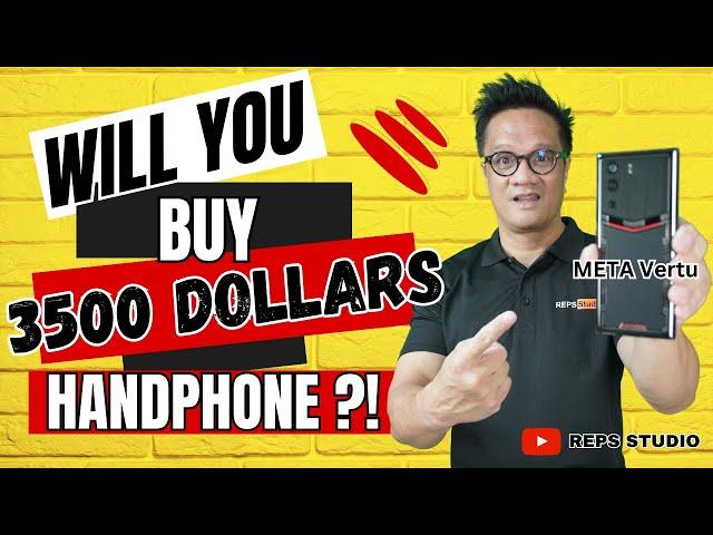 Unboxing a METAVERTU 3500++ USD WEB3 LUXURY SMARTPHONE Made From Premium Materials