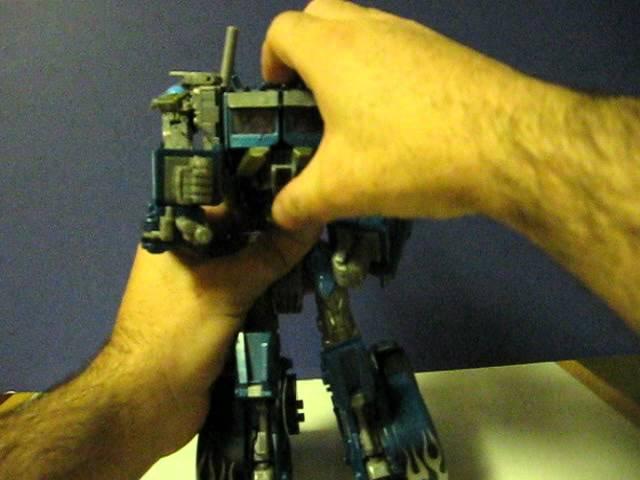 eBay Item Demo - Transformers Blue Nightwatch Optimus Prime