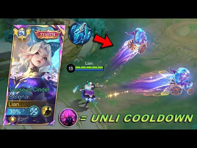 I DISCOVERED A NEW OP SELENA BUILD WITH UNLI ULT USING FLEETING TIME! SELENA BACK IN META?!
