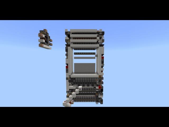 [Test]First and Smallest 12x12 Piston Door in MCBE