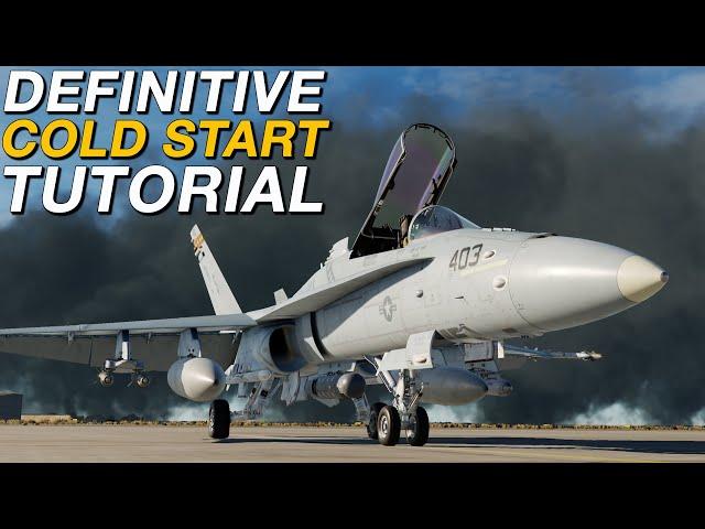 DCS: F/A-18C Hornet DEFINITIVE Cold Start Tutorial