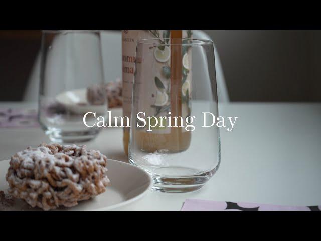 Calm Spring Day | Simple life in Finland | going to Ruissalo | spinach crêpes  | Slow living