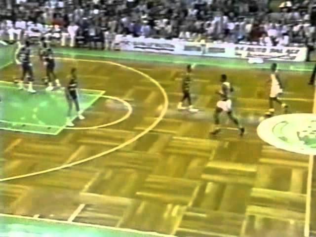Michael Adams (31pts/17asts/4stls) vs. Celtics (1990)