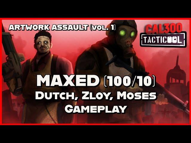 TACTICOOL: HAPPY HALLOWEEN  MAXED (100/10) Dutch/Zloy/Moses Gameplay [Artwork Assault, vol. 1]