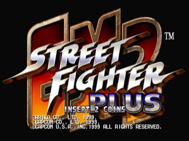 Street Fighter EX2 Plus (Capcom 1999)  Attract Mode 60fps