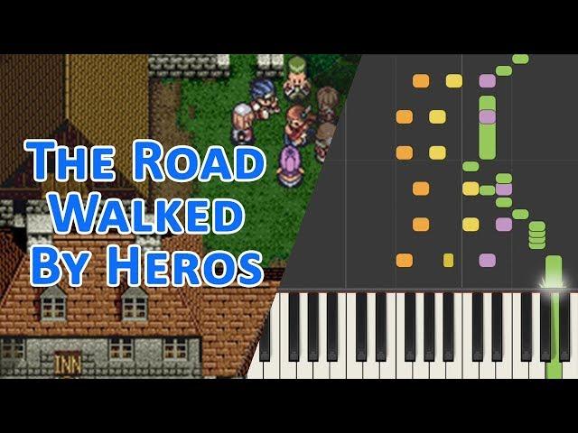 Piano - SNES Albert Odyssey - The Road Walked By Heros