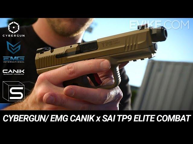 Cybergun / EMG Canik x SAI TP9 Elite Combat Airsoft GBB Training Pistol