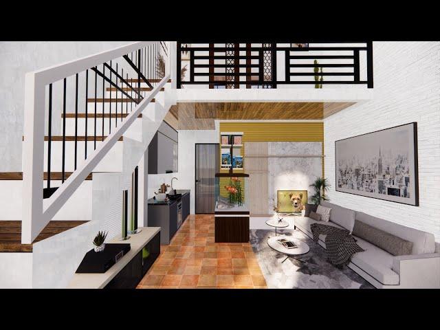 Inspirasi Desain Rumah Minimalis 3 Kamar 4x8 Di Jamin Hemat Biaya